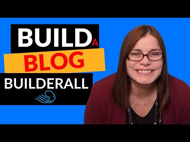 How To Build a BLOG In Builderall NEW In 2024