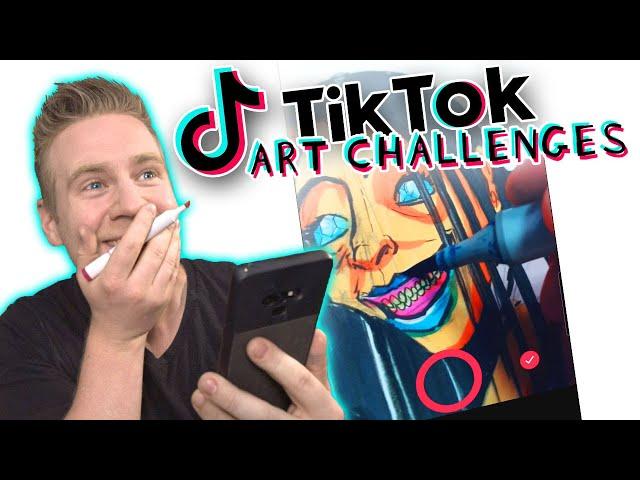 These TikTok Art Challenges are SO FUN!!