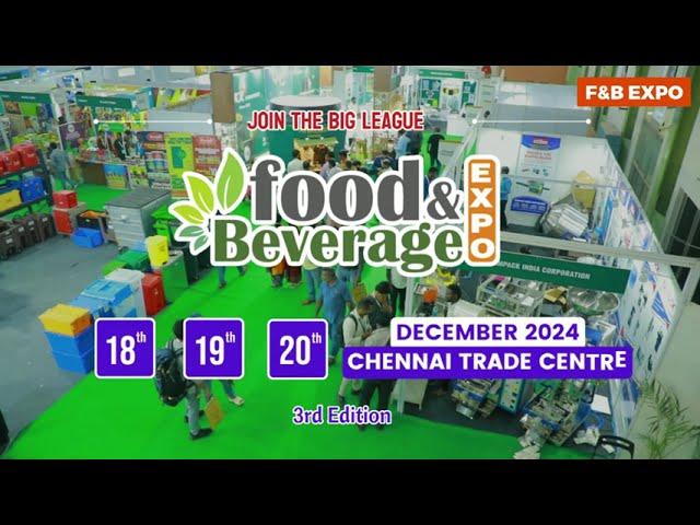 Food and Beverage Expo in Chennai | Event of Food & Beverage Processing | Food Processing Expo