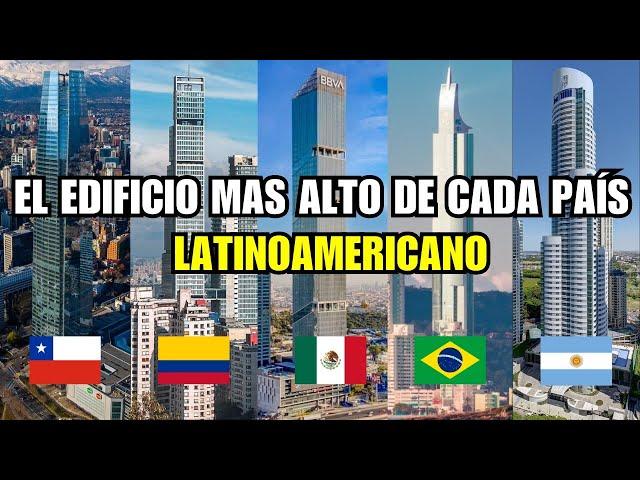 EL EDIFICIO MAS ALTO POR PAÍS LATINOAMERICANO EN 2024