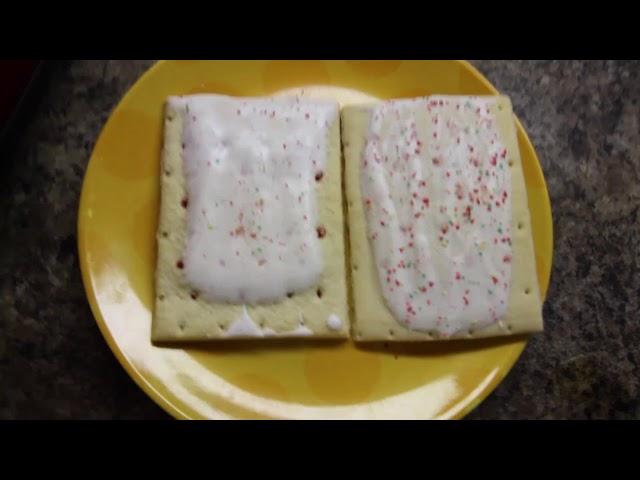 Pop Tarts v Toast em pop ups