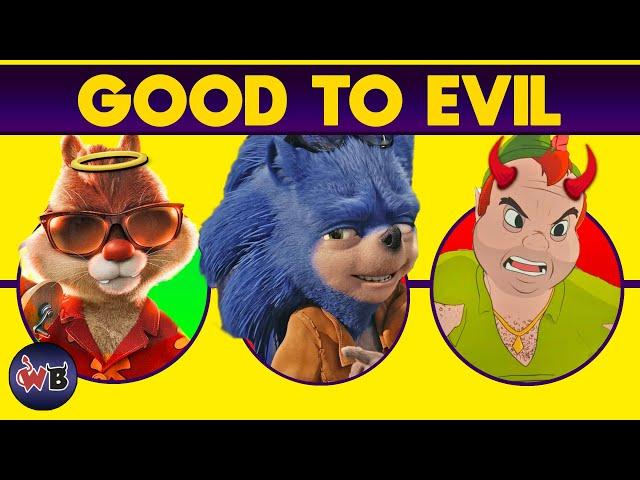 CHIP N' DALE: Rescue Rangers Characters: Good to Evil