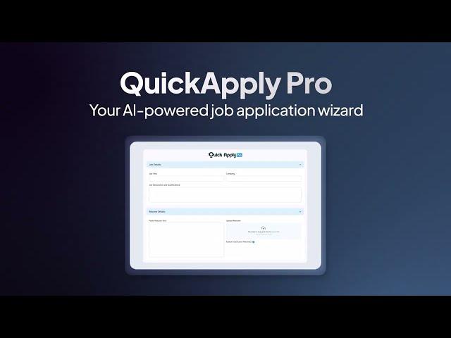 What is Quick Apply Pro?