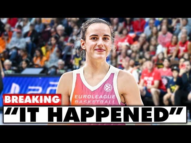 European League Just LEAKED Caitlin Clark's First Minutes In Europe! THIS IS HUGE!