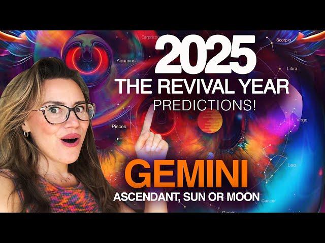 GEMINI 2025 Horoscope! Peak Time!