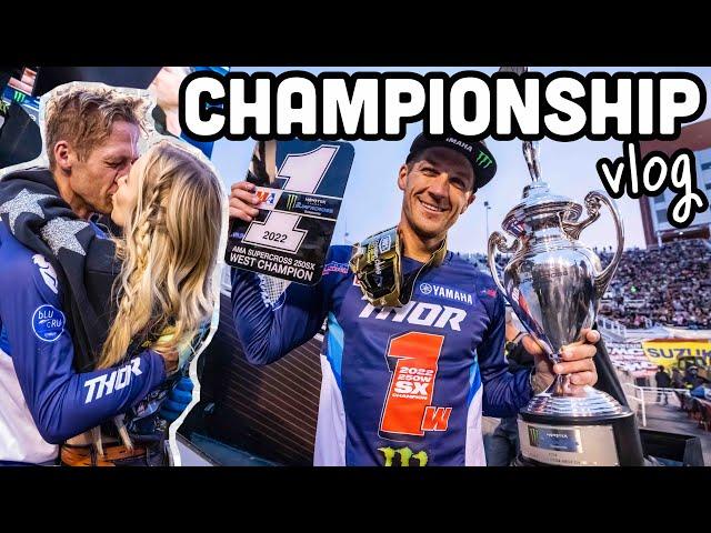 WINNING THE 250 WEST SUPERCROSS CHAMPIONSHIP | Christian Craig Clinches Title in Salt Lake City 2022