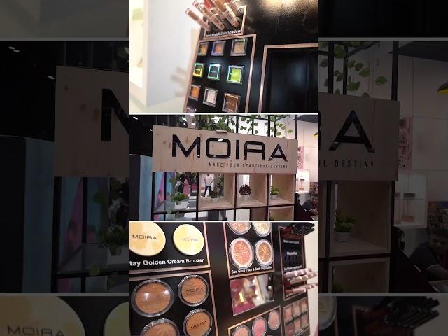 Moira Beauty at Professional Beauty India, Delhi! #makeupessentials #makeuptutorials #beautyexpo