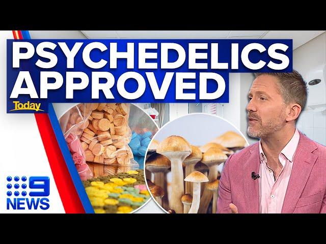 TGA approves use of psychedelics for mental health conditions in Australia | 9 News Australia