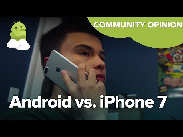 Here's what happened when I left Android and switched to an iPhone 7