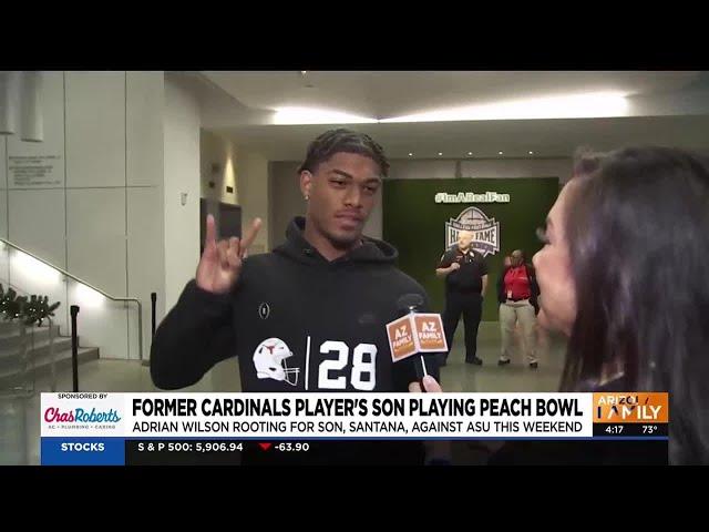 Former Arizona Cardinals player's son playing Peach Bowl