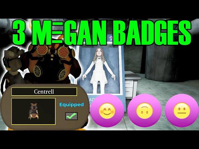 *3 M3GAN Badges* How To Get Centrell Skin in Roblox Piggy