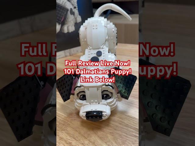 #lego #afol #fun #brick #build #june #new #legoreview #disney #legodisney #dalmation #dog #puppy