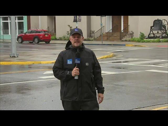 The Weather Channel: Justin Michaels reporting in Valdosta, GA