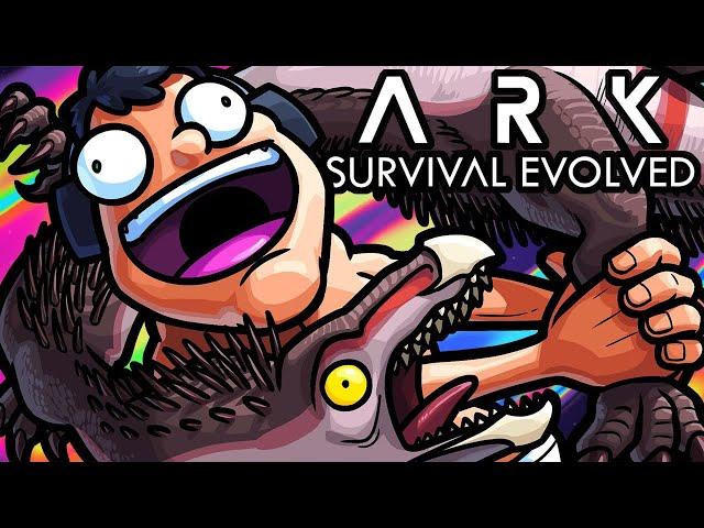 Ark Survival Evolved Funny Moments - Survival of the Poop Server!