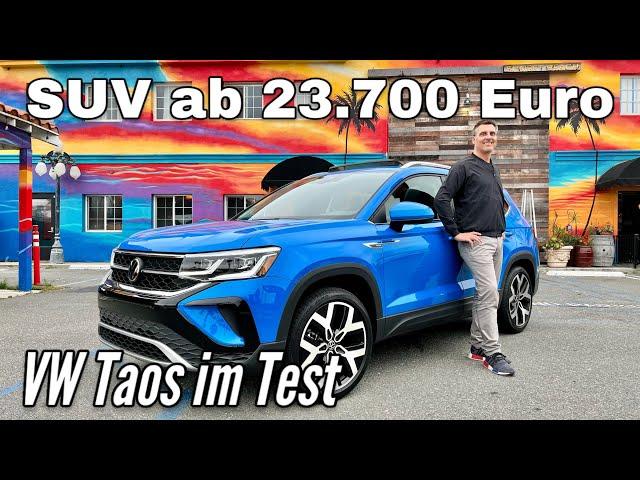 VW Taos 1.5T: Was kann der Bruder von Seat Ateca und Skoda Karoq für die USA? Test | Review | 2023