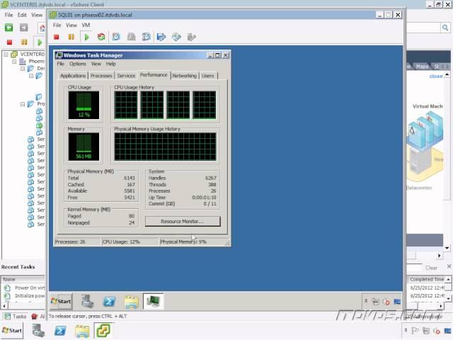 Hot Adding Memory and CPUs to a Virtual Machine - vSphere 5 CBT