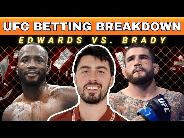 UFC London Full Card Predictions Edwards vs. Brady - Lucrative MMA Betting Show #18