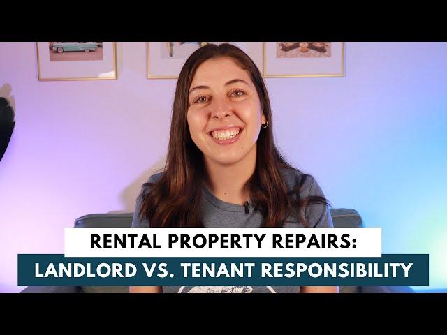 Rental Property Repairs: Landlord vs. Tenant Responsibility