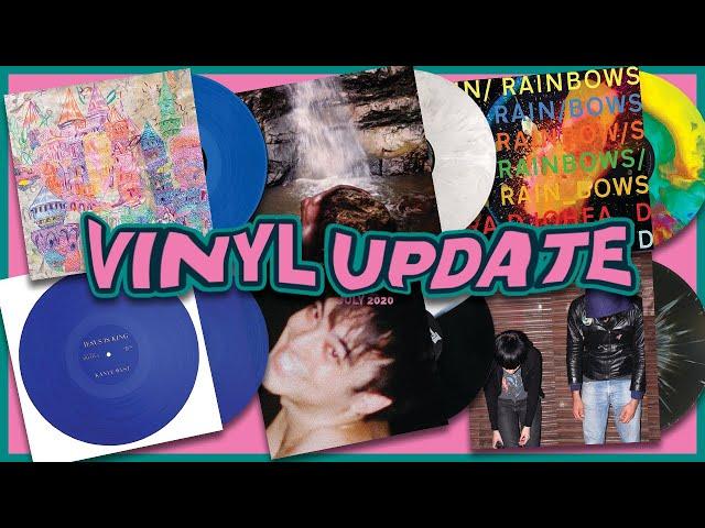 VINYL UPDATE July 2020 / Audiotechnica LP120 Review - A Bucket of Jake