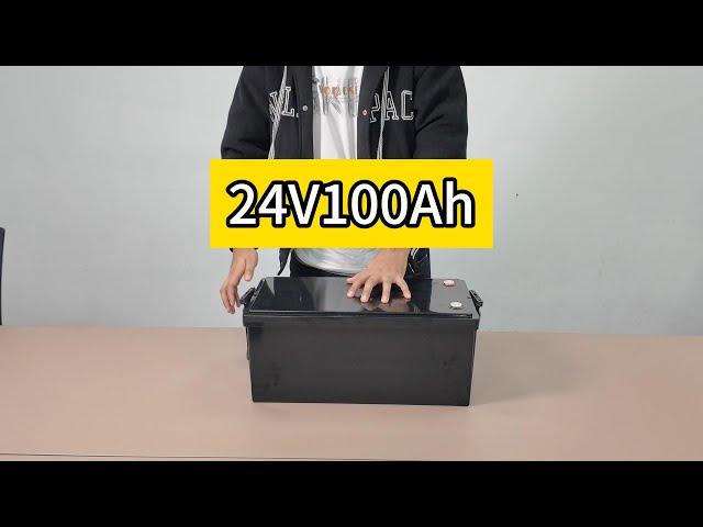 Redway Power 24V100Ah lead to lithium