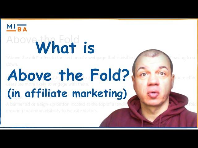 Above the Fold in Affiliate Marketing (What Does "Above the Fold" Mean? | Tips for More Conversions)