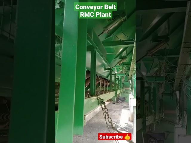 conveyor belt RMC plant #shorts #mechanical #tech #repairing #conveyor #belt ##flatbelt #technical