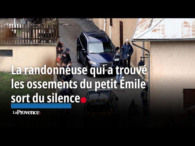 La randonneuse qui a trouvé les ossements du petit Émile sort du silence