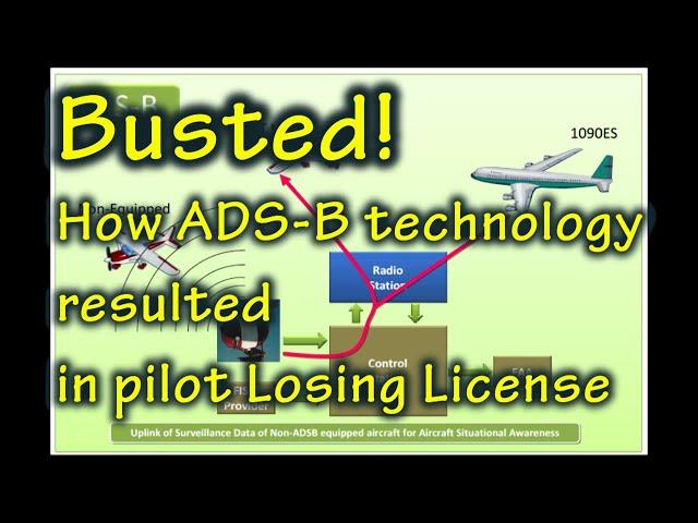 Busted and revoked pilot license from inoperative ADS-B technology