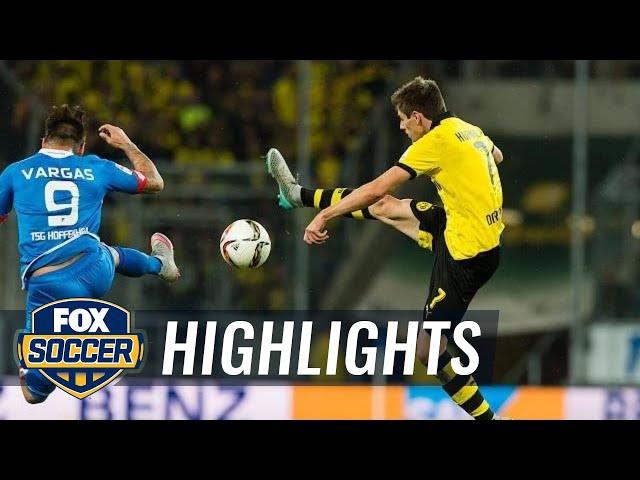 1899 Hoffenheim vs. Borussia Dortmund - 2015–16 Bundesliga Highlights | FOX SOCCER