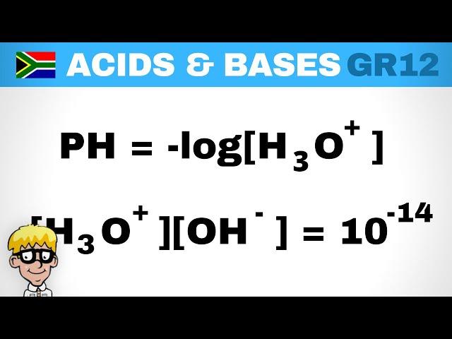 Acids and Bases Grade 12: PH calculations