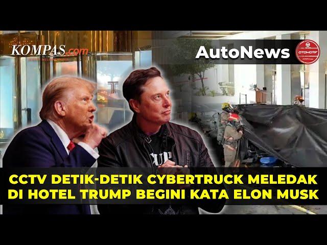 Tesla Cybertruck Meledak di Hotel Trump