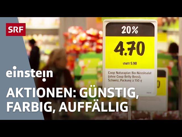 Supermarkt – wie er uns täglich manipuliert und verführt | Einstein | SRF Wissen