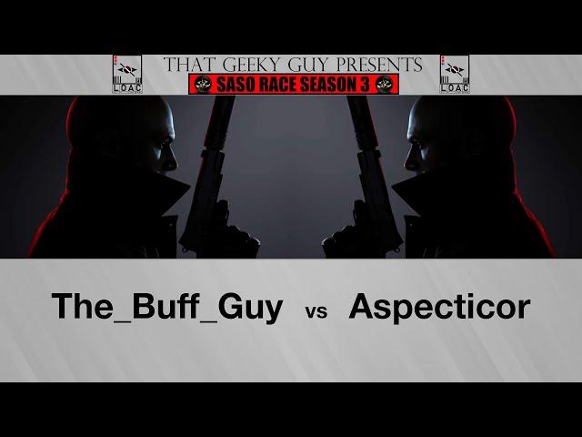 SASO Race Season 3 | Round 2 | The Buff Guy vs Aspecticor | featuring Agent420