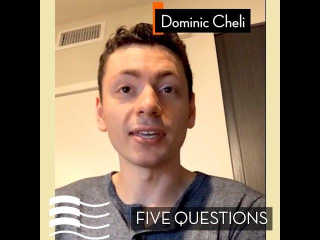 Five Questions with American Pianists Awards finalist Dominic Cheli