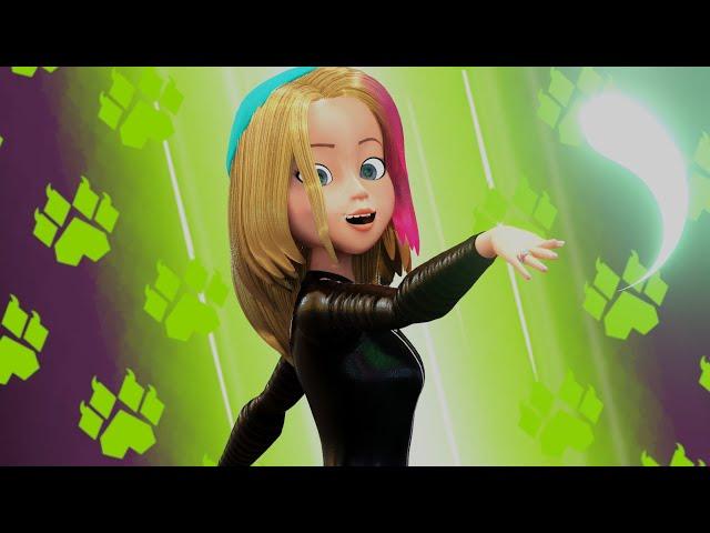 Miraculous - Kitty Noire / Zoé Lee _ Transformation  Season °5