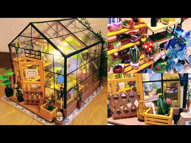 Miniature Dollhouse Kit | CATHY'S FLOWER HOUSE - Robotime