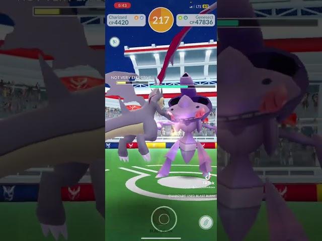 How to Solo Genesect in Pokemon Go? Did I beat it?