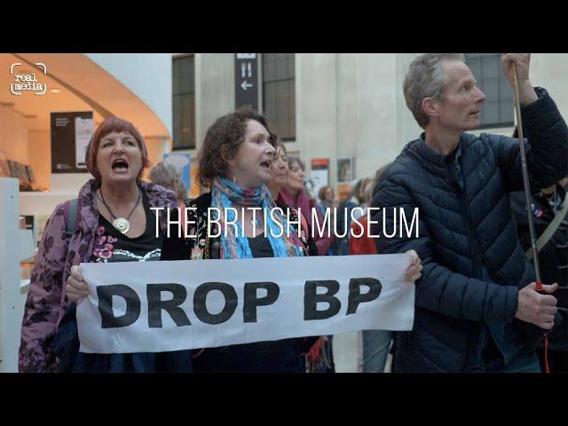 Climate Choir tells the British Museum to Drop BP sponsorship YT