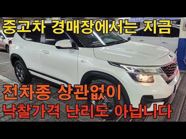 경매장에서는 대형차량만 폭락이 아닙니다 가성비좋은 차량들이 넘쳐납니다