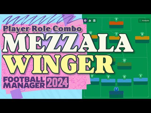 Mezzala & Winger FM24 Role Combination Guide