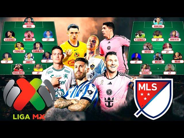 ¡Así sería el INCREÍBLE 11 ALL STAR de la LIGA MX vs EL 11 DE LA MLS! ¿Por fin llegó NUESTRO PRIME?