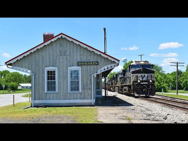 5/31/20 - Chasing NS 430 on the Evansville Western