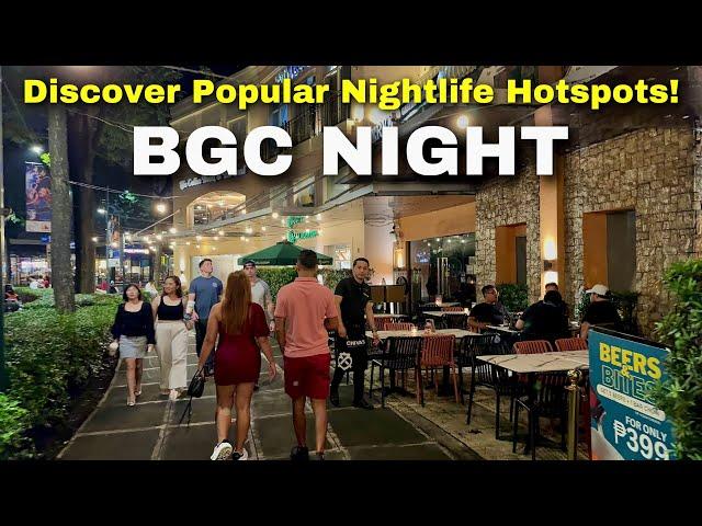 BGC by Night | Explore Modern BGC’s Nightlife Hotspots! — Metro Manila, Philippines