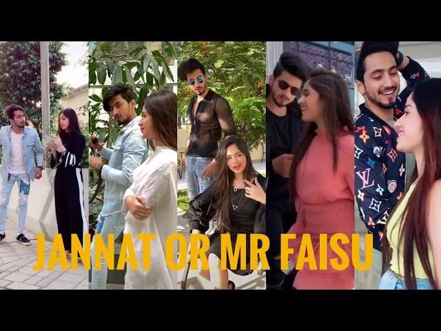 Trending viral tik tok video Jannat zubair and Mr Faisu 2020|| lockdown में दोनों क्या कर रहे हैं??