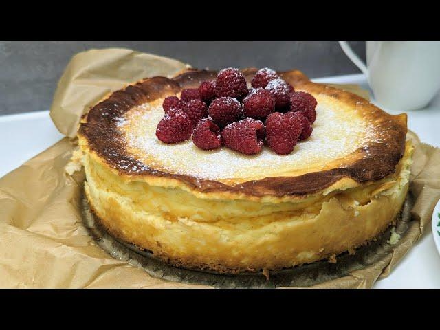 Der allerbeste Käsekuchen, schön cremig u supereinfach und schnell! Käsekuchen Rezept ohne Boden ️