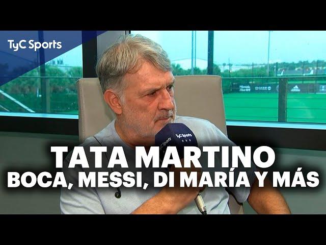 TATA MARTINO REVELÓ EL MOTIVO POR EL CUAL RECHAZÓ DIRIGIR BOCA, LA CHANCE DE DI MARIA EN INTER Y +