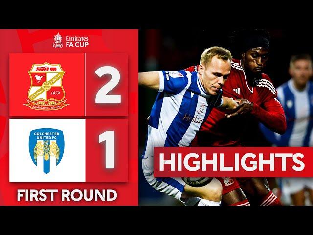 The Robins Surge In Extra-Time! | Swindon Town 2-1 Colchester United | Emirates FA Cup 2024-25