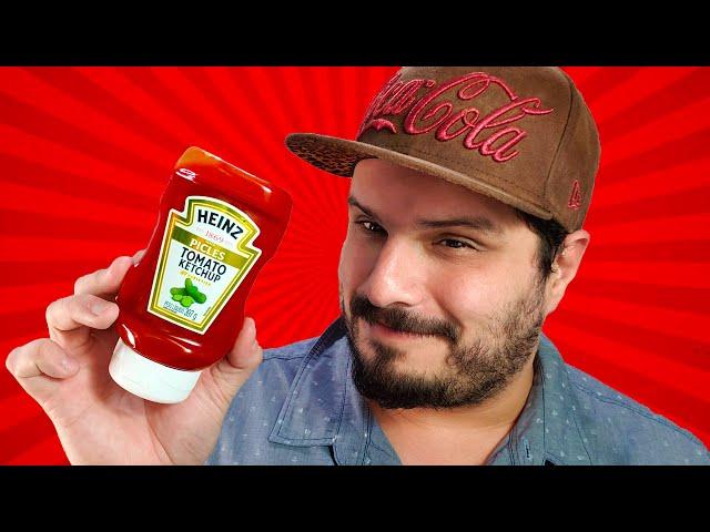 NOVO KETCHUP de PICLES da HEINZ - O Ketchup que vai transformar TUDO EM MCDONALD'S.