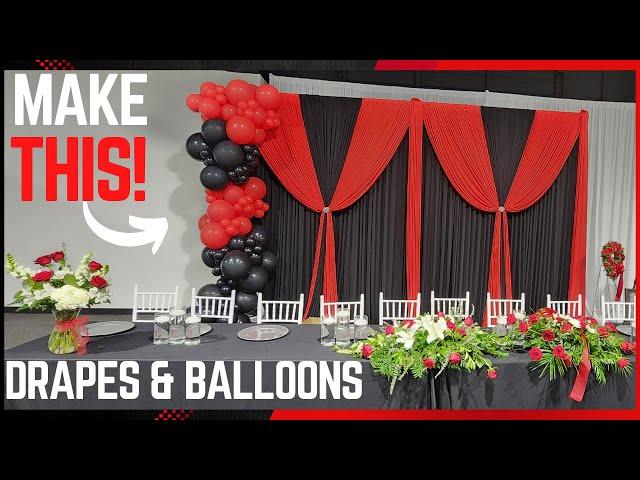 Drapes and Balloon Tutorial