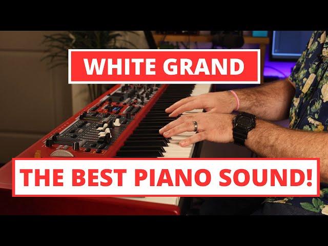 Nord Stage 4 - White Grand Piano - Raw Demo (no effects)